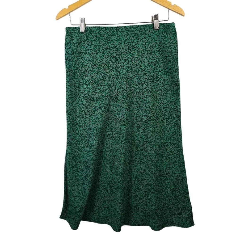 Rachel Zoe Emerald A-Line Skirt Size 6 - Picture 4 of 8